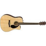 Fender Acoustic Electric CD-60SCE Dreadnought Guitar