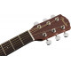 Fender Acoustic Electric CC-60SCE Concert Walnut Fingerboard Natural