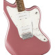 Fender Affinity Series Jazzmaster Laurel Fingerboard White Pickguard Burgundy Mist