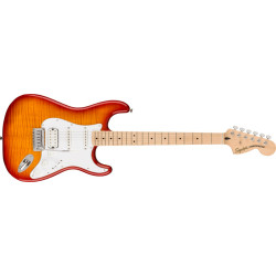 Fender Affinity Series Stratocaster FMT HSS Maple Fingerboard White Pickguard Sienna Sunburst 