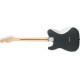 Fender Affinity Series Telecaster Deluxe Laurel Fingerboard White Pickguard Charcoal Frost Metallic