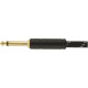 Fender Deluxe Series Instrument Cable Straight/Straight 18.6 foot Black Tweed