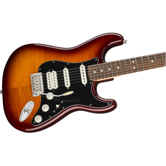 Fender Player Stratocaster HSS Plus Top Electric Guitar Pau Ferro Tobacco Sunburst