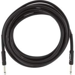 Fender Professional Series Instrument Cable Straight/Straight 15 foot Black