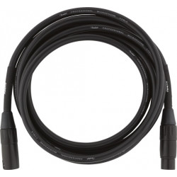 Fender Professional Series Microphone Cable Black 10ft 