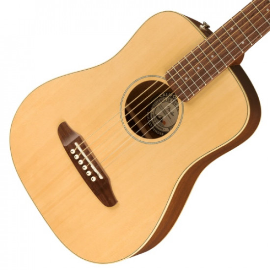 Fender Redondo Mini Natural Acoustic Guitar 