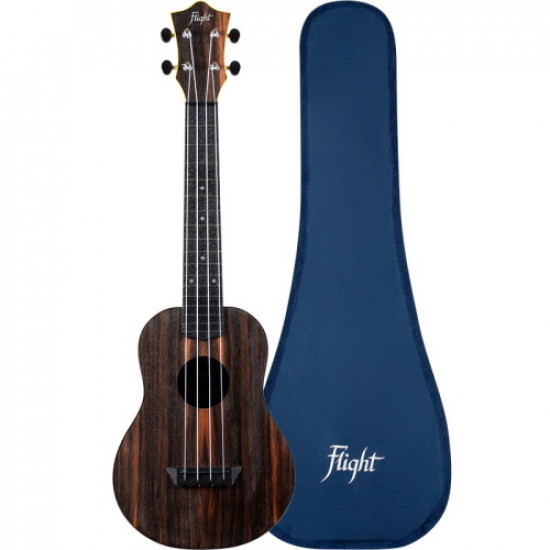 Flight TUC55 Amara Travel Concert Ukulele with Bag