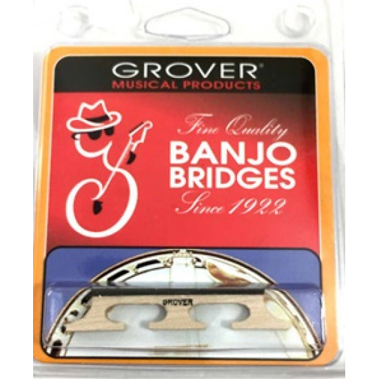 Grover 5 String Straight Banjo Bridge