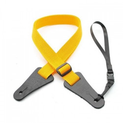 Ukulele Strap Yellow Poly