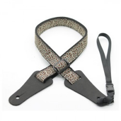 Ukulele Strap Poly Leopard