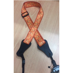 Ukulele Strap Orange Poly