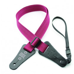 Ukulele Strap Pink Poly