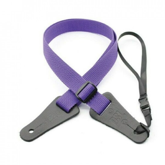 Ukulele Strap Purple Poly 