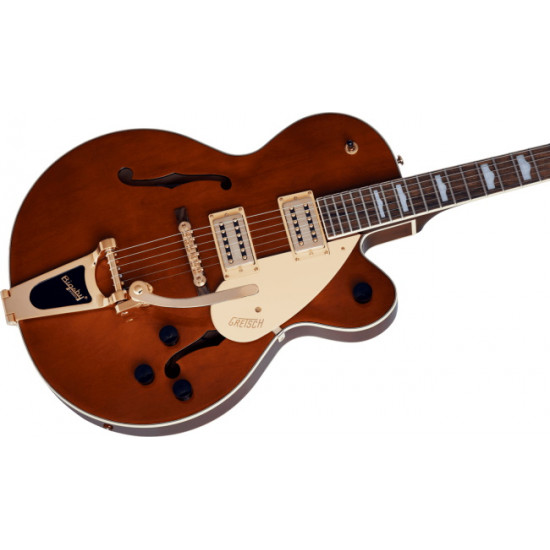 Gretsch G2410TG Streamliner Hollow Body Single-Cut with Bigsby and Gold Hardware, Laurel Fingerboard, Single Barrel