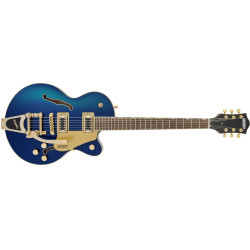 Gretsch G5655TG Electromatic® Centre Block Jr. Single-Cut with Bigsby® and Gold Hardware, Laurel Fingerboard, Azure Metallic