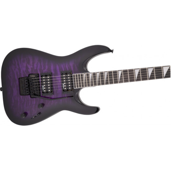 Jackson Dinky Arch Top JS32Q DKA - Transparent Purple Burst