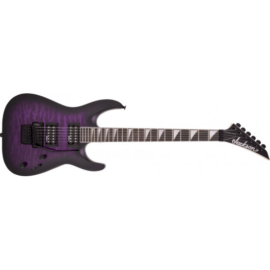 Jackson Dinky Arch Top JS32Q DKA - Transparent Purple Burst