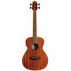 Lanikai LMAEBU Mahogany Acoustic-Electric Bass Ukulele Natural Satin