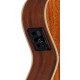 Lanikai LMAEBU Mahogany Acoustic-Electric Bass Ukulele Natural Satin