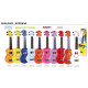 Mahalo Soprano Ukulele Art Series Smiley Face