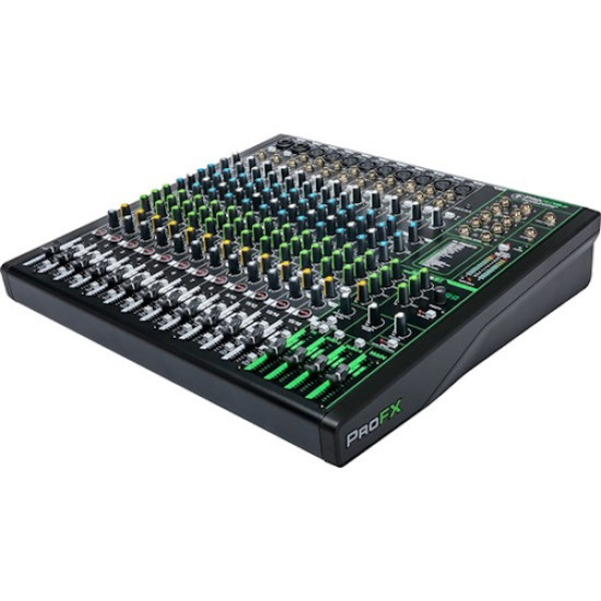 Mackie PROFX16V3 16 Channel 4-bus Professional Effects Mixer with USB