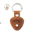 Magrabo Keychain KC1 Embossed Swivel Brown