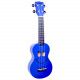 Mahalo Soprano Ukulele Art Series Smiley Face