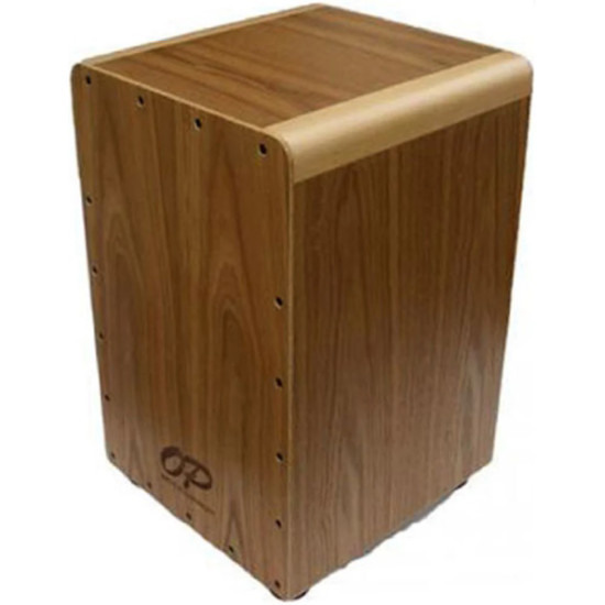 Opus Percussion Wooden Cajon in Ash with Deluxe Carry Bag