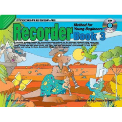 Progressive Young Beginners Recorder Book 3 with CD