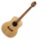 Pratley PRSLS-E-MB Stage Acoustic Guitar with Pickup, Solid Bunya Top with Maple Back and Sides 