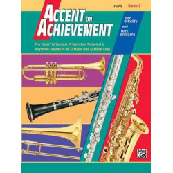 Accent On Achievement Bk 3 Flute 