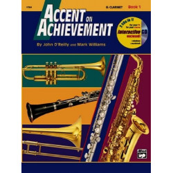 Accent On Achievement Bk 1 Bb Clarinet BCD