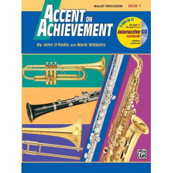 Accent On Achievement Bk 1 Mallet Percussion Interactive CD