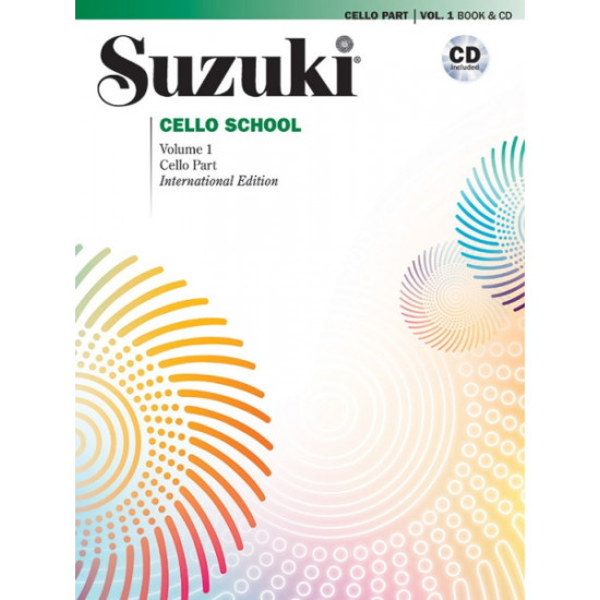 Suzuki Cello School Volume 1 Book and CD