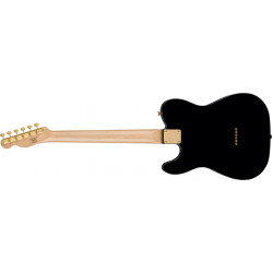 Fender Squier 40th Anniversary Telecaster Gold Edition Laurel Fingerboard Gold Anodized Pickguard Black 