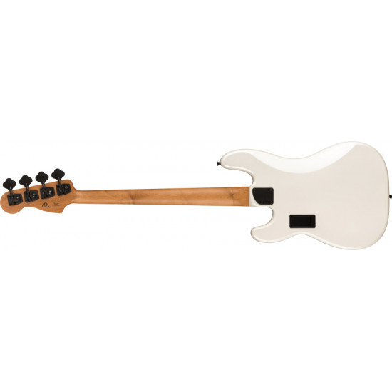 Fender Squier Contemporary Active Precision Bass PH Laurel Fingerboard Black Pickguard Pearl White