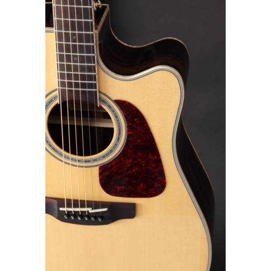 Takamine TGD90CEZCNAT Cutaway Dreadnought Ziricote Back Sides Acoustic Electric Guitar including Gig Bag