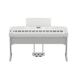 Yamaha DGX670 Portable Grand Digital Piano White