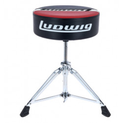 Ludwig L6Lap51Th Atlas Pro Round Red/Black Drum Throne